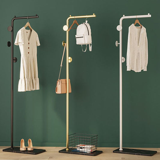Wunderschöne Kleiderbügel haken Marmorboden Metall -Rack für Schlafzimmer