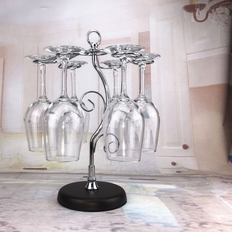 Rastrello per portabottiglie in metallo industriale o rastrelliere in vetro per cucina