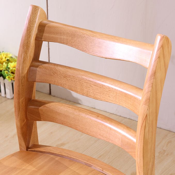Morden Kitchen Wood Squar Dining Chair Ladder Back Stacking Dining Chair Clearhalo ' kitchen&dining_furn' 'Dining Chairs' 'Dining Tables & Seating' 'dining_chair' 'furn' 'furn_dining_chair' 'Furniture' 'furniture_dining_chair' 'Kitchen & Dining Furniture' 'kitchen' 1200x1200_9b8366cb-4a28-42c0-ae5b-7ecbe608612b