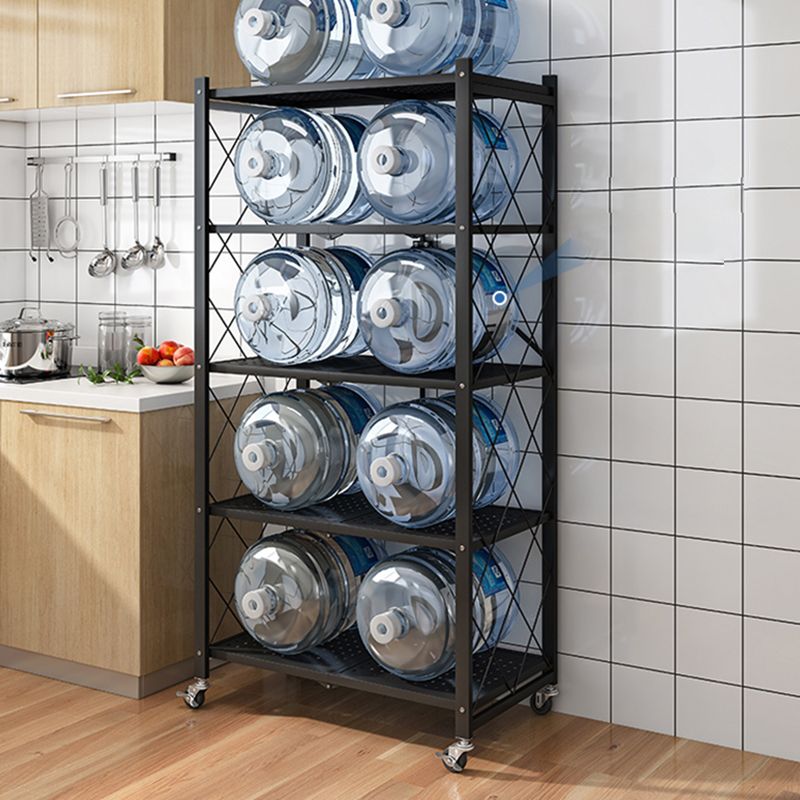 Modern Metal Bookcase Geometric Bookshelf for Living Room, 28" L X 14.5" W Clearhalo 'Bookcases' 'furn' 'furn_bookcases' 'Furniture' 'Office Furniture' 1200x1200_9b8428d4-17e1-4093-b743-582b15f176d0