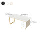 Metal Base Writing Desk Glam Style Office Desk with 3-drawer Clearhalo 'Furniture' 'furniture_office_desk' 'Office Desks' 'Office Furniture' 'office_desk' 1200x1200_9b848b35-9faf-4ed2-a7e7-3c6d255c8f22