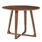 Round Solid Ashwood Brown Table Simplicity Double Pedestal Table for Dining Room Clearhalo ' dining_table' 'Dining Tables & Seating' 'Dining Tables' 'furn' 'furn_dining_table' 'Furniture' 'furniture_dining_table' 'Kitchen & Dining Furniture' 'kitchen&dining_furn' 'kitchen' 'kitchen_dining_table' 1200x1200_9b8df26a-f524-469b-a02a-57ee086945fd