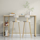 Juego de mesa de bar con pedestal doble moderno, mesa de bar con estructura de hierro de 1/3 piezas y taburetes