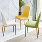 Contemporary Home Side Chair Parsons Back Metal Dining Room Chair with Sponge Cushion Clearhalo ' kitchen&dining_furn' 'Dining Chairs' 'Dining Tables & Seating' 'dining_chair' 'Furniture' 'furniture_dining_chair' 'Kitchen & Dining Furniture' 'kitchen' 1200x1200_9b900fb8-e4b4-4431-b3d8-4fcef1576b99