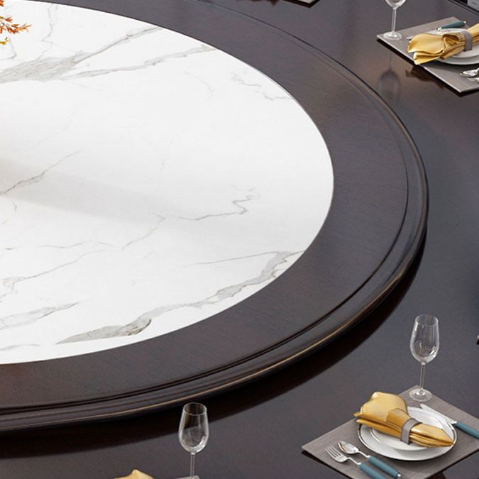 Voetstuk Eettafel Massief Houten Converteerbare Tafel voor Eetkamer