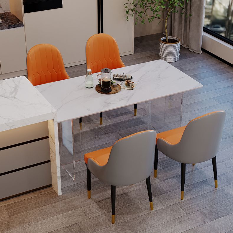 Modern 1/2/3/5 Pieces Dining Set Sintered Stone Dining Furniture Set /Separate Items Clearhalo 'Dining Room Sets' 'Dining Tables & Seating' 'dining_room_set' 'furn' 'furn_dining_room_set' 'Furniture' 'furniture_dining_room_set' 'Kitchen & Dining Furniture' 'kitchen&dining_furn' 'kitchen' 1200x1200_9b96a776-f974-461b-8c8b-62d630ffd339