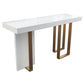 Glam Style Bistro Bar Table Faux Marble Bar Tafel voor woonkamer
