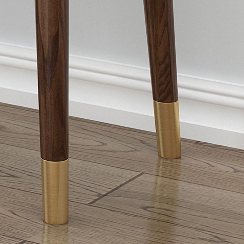 Ensemble de vanité de 29,92 "de large avec tabouret et miroir commode de cendre traditionnelle