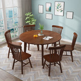Dining Room Modern Dinner Table Round Solid Wood Dining Table