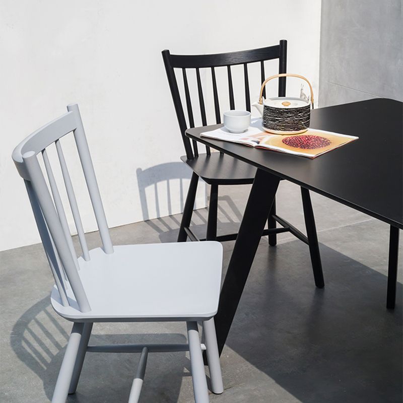 Minimalist Style Wood Dining Side Chair Windsor Back Side Single Chair for Home Use Clearhalo ' kitchen&dining_furn' 'Dining Chairs' 'Dining Tables & Seating' 'dining_chair' 'furn' 'furn_dining_chair' 'Furniture' 'furniture_dining_chair' 'Kitchen & Dining Furniture' 'kitchen' 1200x1200_9ba04780-e331-4f89-b464-7d3983e017bd