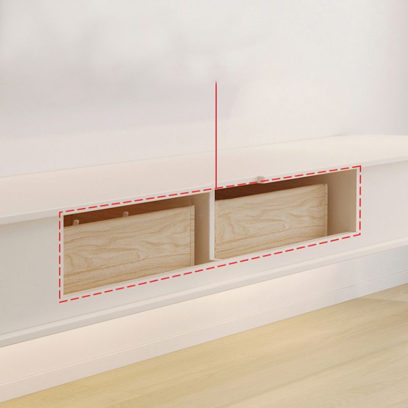 Floating TV Media Stand Contemporary Stand Console with Drawers Clearhalo 'furn' 'furn_tv_stands_entertainment_centers' 'Furniture' 'Living Room Furniture' 'TV Stands & Entertainment Centers' 'TV Stands & Media Storage Furniture' 'tv_stands_entertainment_centers' 1200x1200_9ba24667-865f-4ad7-8e28-71fa5b21b468