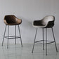 Contemporary Leather Armed Barstool Matte Finish Footrest Low Back Stool Clearhalo 'Bar Furniture' 'Bar Stools' 'bar_stools' 'furn' 'furn_bar_stools' 'Furniture' 'furniture_bar_stools' 'Kitchen & Dining Furniture' 1200x1200_9ba37d21-2224-4a5b-9d3f-8911a93aa55d
