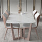 Nordic 1/4/5/7 Pieces Dining Set Sintered Stone Dining Table with Leather Chairs Clearhalo 'Dining Room Sets' 'Dining Tables & Seating' 'dining_room_set' 'furn' 'furn_dining_room_set' 'Furniture' 'furniture_dining_room_set' 'Kitchen & Dining Furniture' 'kitchen&dining_furn' 'kitchen' 1200x1200_9ba3b16c-1b85-483c-9202-46b2e215344b