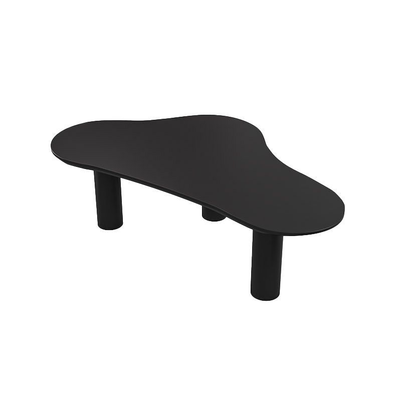 Contemporary Stone Geometric Coffee Table 3 Legs Coffee Cocktail Table Clearhalo 'Coffee & Accent Tables' 'Coffee Tables' 'coffee_tables' 'furn' 'furn_coffee_tables' 'Furniture' 'Living Room Furniture' 1200x1200_9ba6a415-6ed2-474b-9335-1a306a8c7575