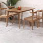 Minimalist Style Dining Table with Fixed Solid Wood Dining Table and Chairs Clearhalo 'Dining Room Sets' 'Dining Tables & Seating' 'dining_room_set' 'furn' 'furn_dining_room_set' 'Furniture' 'furniture_dining_room_set' 'Kitchen & Dining Furniture' 'kitchen&dining_furn' 'kitchen' 1200x1200_9baaee77-21c5-4a44-9946-352ce6507a0c
