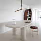 Modern Style White Wood Table Specialty Dining Table for Kitchen Clearhalo 'Dining Tables & Seating' 'Dining Tables' 'dining_table' 'furn' 'furn_dining_table' 'Furniture' 'Kitchen & Dining Furniture' 1200x1200_9bab9dba-4bfd-406b-9573-ea7de7b51e09