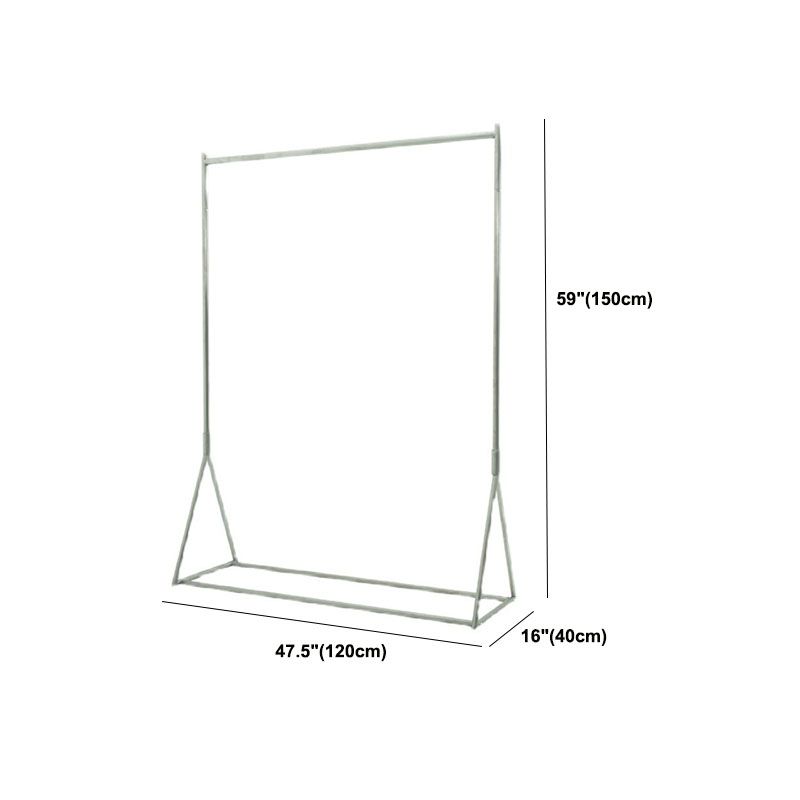 Industrial Style Coat Hanger Free Standing Stainless Steel Coat Rack