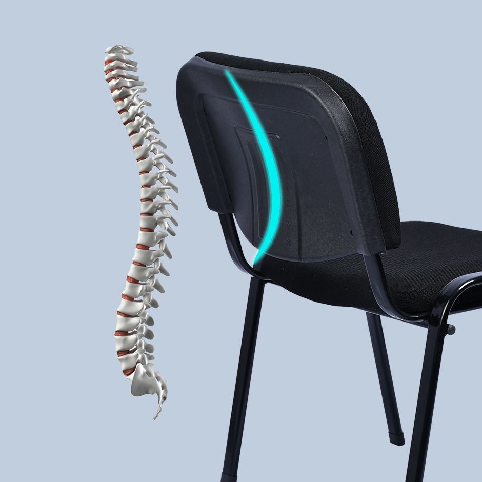 Moderner Bürostuhl mit schwarzem Gestell und 4 Beinen, Mikrofaser-Bürostuhl mit Metallgestell