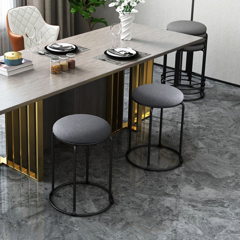 Standard Ottoman Round Corduroy Glam Whole Colored Tear Resistant Ottoman Clearhalo 'furn' 'furn_ottomans_poufs' 'Furniture' 'Living Room Furniture' 'Ottomans & Poufs' 'ottomans_poufs' 1200x1200_9bb8159b-5f16-40e1-91c7-89b59a919ccf