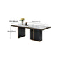 Glam 1/4/6/7/9 Pieces Dining Set Rectangle Stone Dining Table Furniture for Dining Room Clearhalo 'Dining Room Sets' 'Dining Tables & Seating' 'dining_room_set' 'furn' 'furn_dining_room_set' 'Furniture' 'furniture_dining_room_set' 'Kitchen & Dining Furniture' 'kitchen&dining_furn' 'kitchen' 1200x1200_9bb92e78-d45c-4770-87ef-0ab4c5771edb