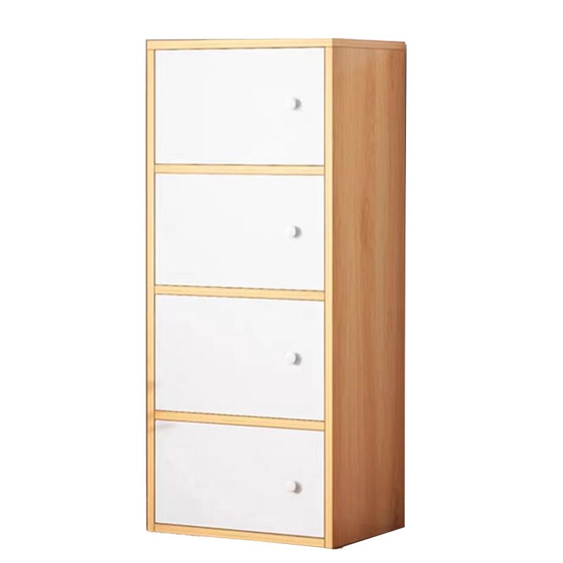 Contemporary 15.74" Wooden Cabinet , Rectangle Accent Cabinet Clearhalo 'Cabinets & Chests' 'cabinets_chests' 'furn' 'furn_cabinets_chests' 'Furniture' 'Living Room Furniture' 1200x1200_9bc34165-58dd-427c-92e5-3e1ac05d0c2d