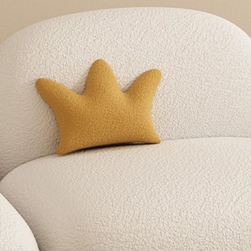 Modern Style Sofa Velvet Cushioned Backrest Sponge Cushions Fill Sofa Bed