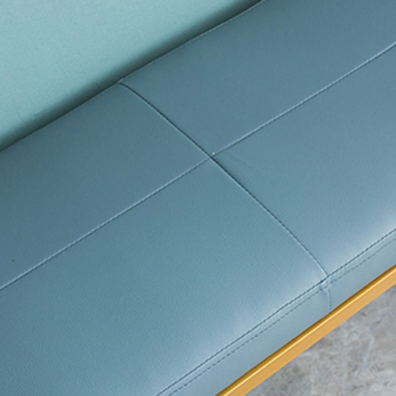 Contemporary Upholstered Seating Bench Bedroom Ottoman Bench in Blue with Legs Clearhalo 'Benches' 'Chairs & Seating' 'furn' 'furn_benches' 'Furniture' 'Living Room Furniture' 1200x1200_9bc71a6e-6f37-4959-a311-336f58152edc