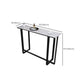 Modern Style Stone Bar Dining Table Rectangle Bar Table in White Clearhalo 'Bar Furniture' 'Bar Tables' 'bar_tables' 'furn' 'furn_bar_tables' 'Furniture' 'Kitchen & Dining Furniture' 1200x1200_9bc77b70-81d0-447d-9629-0d98ca63e388