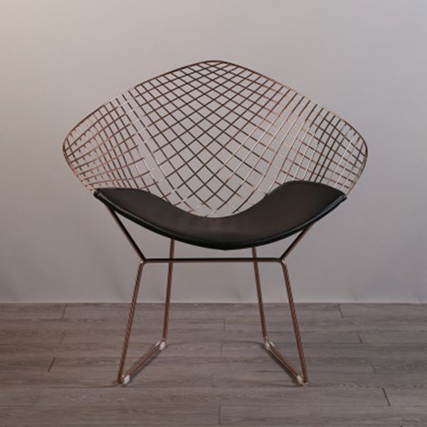 Scandinavian Armless Dining Chairs Upholstered Dining Side Chairs with Metal Legs Clearhalo ' kitchen&dining_furn' 'Dining Chairs' 'Dining Tables & Seating' 'dining_chair' 'furn' 'furn_dining_chair' 'Furniture' 'furniture_dining_chair' 'Kitchen & Dining Furniture' 'kitchen' 1200x1200_9bce8afd-ea78-49be-bcf9-509fc50cc726