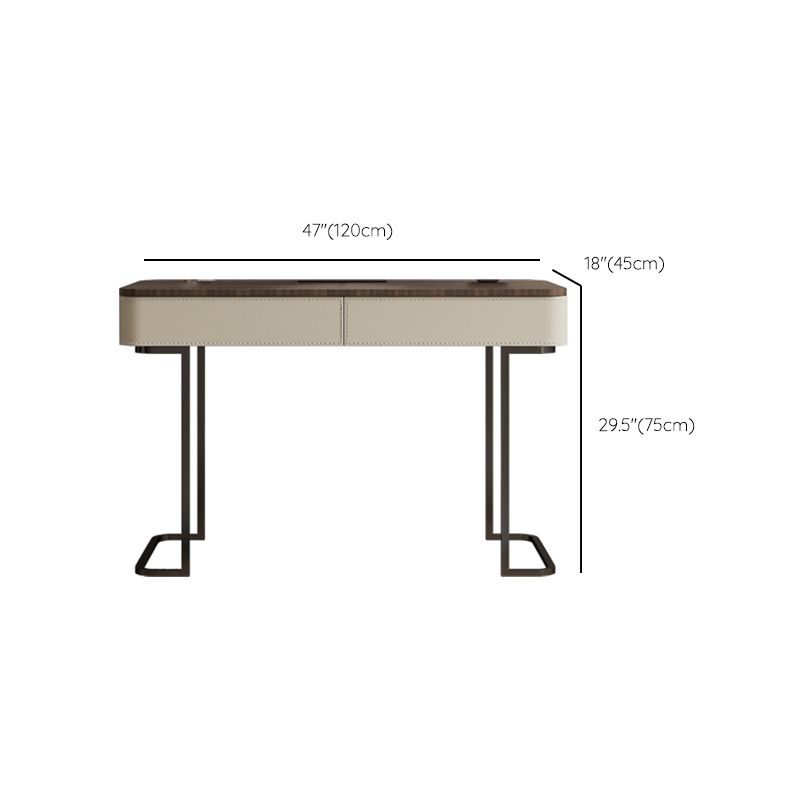 Wooden Make-up Vanity White Makeup Vanity Desk Table with Drawers Clearhalo 'Bedroom Furniture' 'furn' 'furn_makeup_vanities' 'Furniture' 'Makeup Vanities' 'makeup_vanities' 1200x1200_9bd20a3a-1e91-48e3-8fc6-b5d9fa51e734