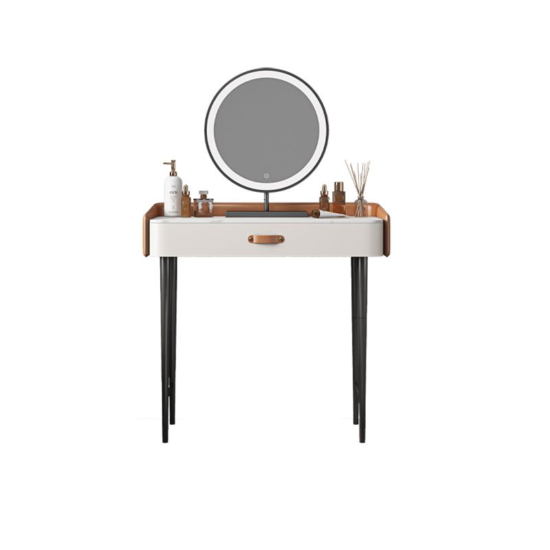 Tavolo da toeletta in legno in legno in legno massiccio in legno in legno massiccio in pietra con cassetti