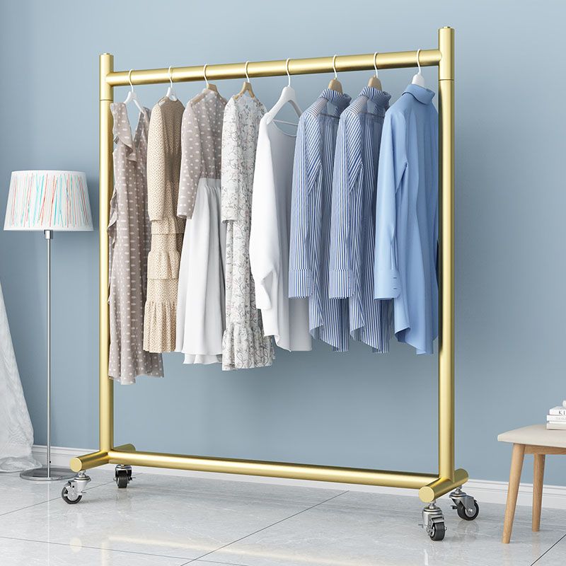 Kit di ingresso moderno in metallo incorniciata incorniciata e supporto per la sala di Castors