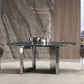 1/4/7 Pieces Stone Top Stainless Steel Base Dining Set for Home Clearhalo 'Dining Room Sets' 'Dining Tables & Seating' 'dining_room_set' 'furn' 'furn_dining_room_set' 'Furniture' 'Kitchen & Dining Furniture' 1200x1200_9bdc73cb-0b98-4a09-9b2b-ba926390c081