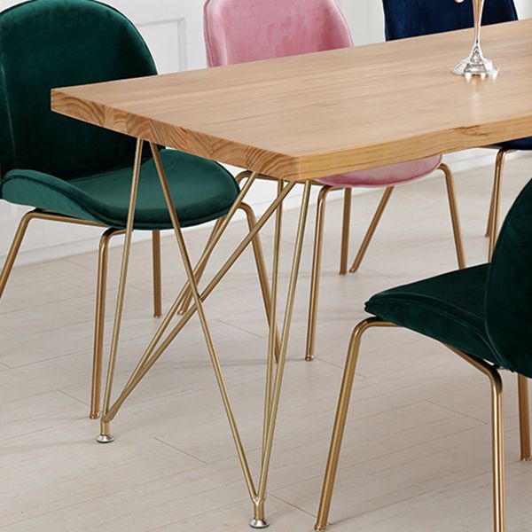 Traditional Luxury Table Rectangle Pine Solid Wood Dining Table for Home Clearhalo ' dining_table' 'Dining Tables & Seating' 'Dining Tables' 'furn' 'furn_dining_table' 'Furniture' 'furniture_dining_table' 'Kitchen & Dining Furniture' 'kitchen&dining_furn' 'kitchen' 'kitchen_dining_table' 1200x1200_9bdda40b-ac7c-41b8-a8bc-cecadd23abdc