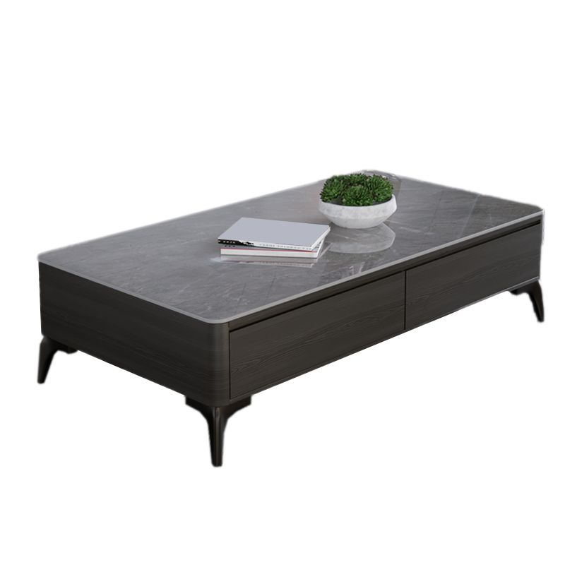 16"H Contemporary Cocktail Table Storage Rectangle Coffee Table Clearhalo 'Coffee & Accent Tables' 'Coffee Tables' 'coffee_tables' 'furn' 'furn_coffee_tables' 'Furniture' 'Living Room Furniture' 1200x1200_9bde6acd-f3c6-4c82-a5b5-8bc6bab459d1