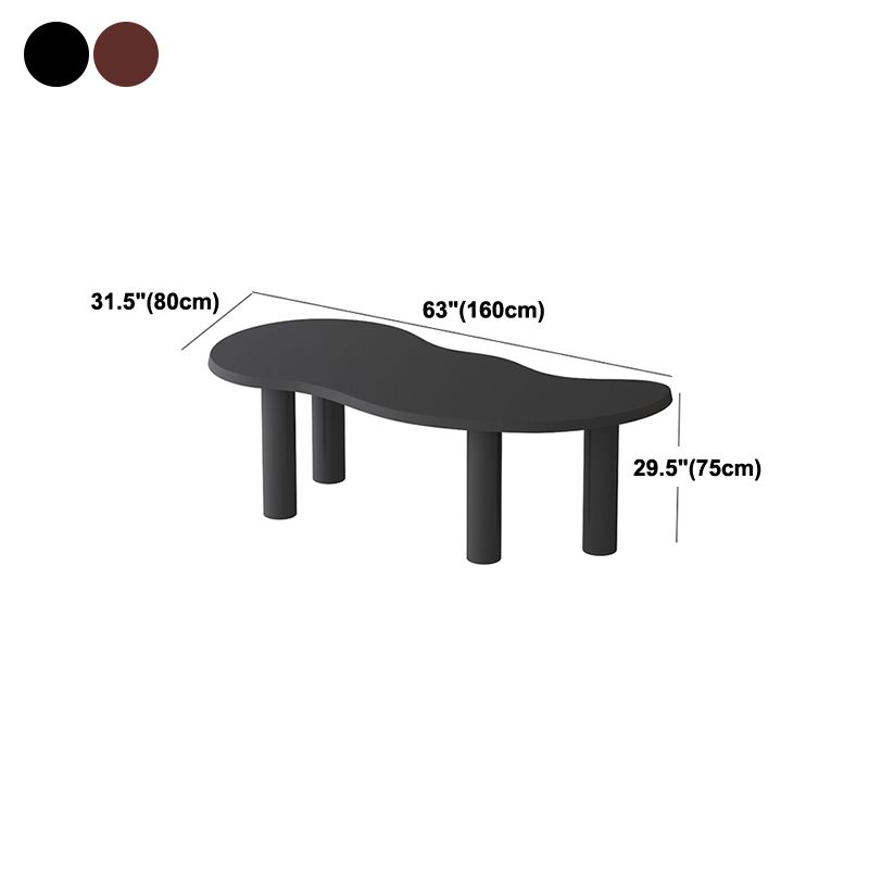 Tavolo da lavoro in legno massiccio Home Office Office Free Industrial Writing Desk