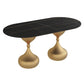 Oval Sintered Stone Table for Restaurant Modern Dining Table with Double Pedestal Base Clearhalo ' dining_table' 'Dining Tables & Seating' 'Dining Tables' 'furn' 'furn_dining_table' 'Furniture' 'furniture_dining_table' 'Kitchen & Dining Furniture' 'kitchen&dining_furn' 'kitchen' 'kitchen_dining_table' 1200x1200_9be2409f-97b4-4c41-8193-8f0b0493afe4