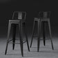 Industrial Style Metal Bar Stool Backrest Counter Stool for Restaurant and Bristol Clearhalo 'Bar Furniture' 'Bar Stools' 'bar_stools' 'furn' 'furn_bar_stools' 'Furniture' 'Kitchen & Dining Furniture' 1200x1200_9bf3766b-ab8f-4fb1-8461-e58cc3742196