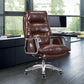 High Back Executive Swivel Office Chair Faux Leather Office Chair