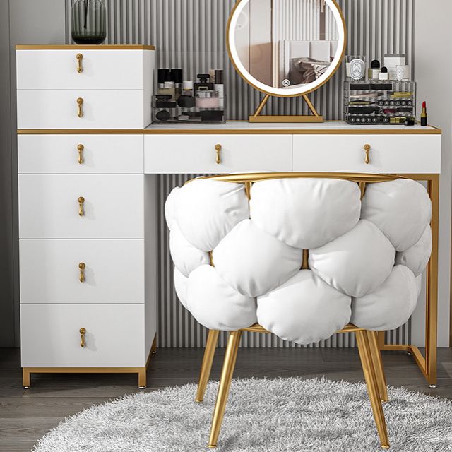 Scandinavian Velvet Armless Dining Chair Upholstered Solid Back Single Chair Clearhalo ' kitchen&dining_furn' 'Dining Chairs' 'Dining Tables & Seating' 'dining_chair' 'furn' 'furn_dining_chair' 'Furniture' 'furniture_dining_chair' 'Kitchen & Dining Furniture' 'kitchen' 1200x1200_9c019861-b0b8-4541-b8c8-66eaa8077bae