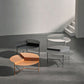 Iron Cocktail Table with 3 Metal Legs and Round Top,Mid-Century Modern Clearhalo 'Coffee & Accent Tables' 'Coffee Tables' 'coffee_tables' 'furn' 'furn_coffee_tables' 'Furniture' 'Living Room Furniture' 1200x1200_9c03bcca-76bb-4b87-8900-660db97fe50d