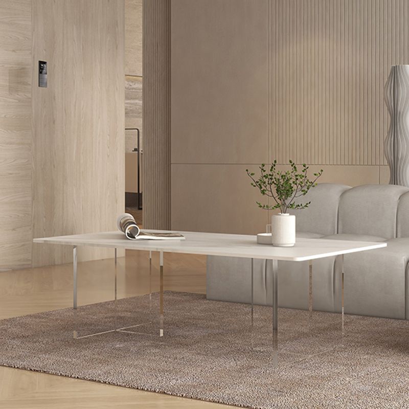 Slate Top Coffee Cocktail Table Sled Rectangle Coffee or End Table Clearhalo 'Coffee & Accent Tables' 'Coffee Tables' 'coffee_tables' 'furn' 'furn_coffee_tables' 'Furniture' 'Living Room Furniture' 1200x1200_9c03d788-2fdc-45a4-850c-90927d48684f