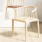 Windsor Back Metal Arm Chair Contemporary Kitchen Dining Chair
