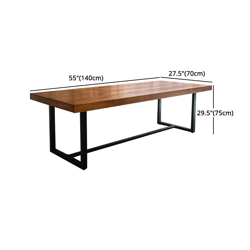 Industrial Wood Dining Room Set 1/2/5/7/13 Pieces Dining Furniture Set /Separate Items Clearhalo 'Dining Room Sets' 'Dining Tables & Seating' 'dining_room_set' 'furn' 'furn_dining_room_set' 'Furniture' 'furniture_dining_room_set' 'Kitchen & Dining Furniture' 'kitchen&dining_furn' 'kitchen' 1200x1200_9c087001-81f3-46bf-9e66-d71d8ec023a8