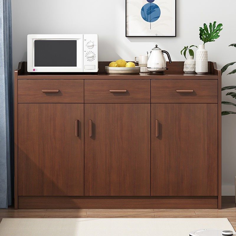 Artificial Wood Kitchen Sideboard Cabinet Modern Credenza with Drawers and Storage Clearhalo 'buffet_sideboard' 'Buffets & Sideboards' 'furn' 'furn_buffet_sideboard' 'Furniture' 'furniture_buffet_sideboard' 'Kitchen & Dining Furniture' 1200x1200_9c089dfc-8043-4da5-b788-1044821c4738