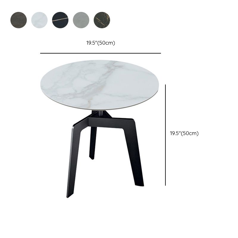 Slate Round Side Table 3 Legs Base Type Slate Nesting Tables