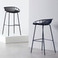 Modern Armless Backrest Counter Stool Iron Milk Tea Shop Bar Stool with Pedal Clearhalo 'Bar Furniture' 'Bar Stools' 'bar_stools' 'furn' 'furn_bar_stools' 'furniture_bar_stools' 'Kitchen & Dining Furniture' 'kitchen&dining_furn' 'kitchen' 'kitchen_furn' Furniture' 1200x1200_9c0b1abc-b48f-409b-aad2-f46682e96b0d