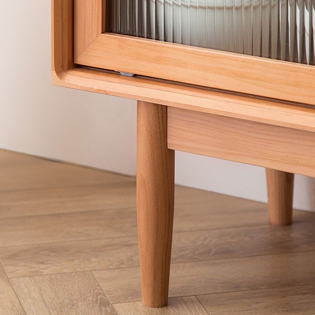 Moderno server da pranzo a 3 cassetti di legno in legno massiccio per casa