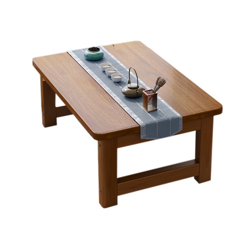 Rectangle Wood Coffee Table Contemporary Single Coffee Table Clearhalo 'Coffee & Accent Tables' 'Coffee Tables' 'coffee_tables' 'furn' 'furn_coffee_tables' 'Furniture' 'Living Room Furniture' 1200x1200_9c0eadb6-d604-4d62-b437-dd84aa1ae3de