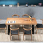 Industrial 1/2/5/7 Pieces Rectangle Dining Set Solid Wood Dining Table with Chairs Clearhalo 'Dining Room Sets' 'Dining Tables & Seating' 'dining_room_set' 'furn' 'furn_dining_room_set' 'Furniture' 'furniture_dining_room_set' 'Kitchen & Dining Furniture' 'kitchen&dining_furn' 'kitchen' 1200x1200_9c121662-3739-438a-8319-c340022efe3b